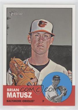 2012 Topps Heritage High Numbers - [Base] #H579 - Brian Matusz