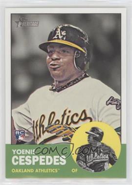 2012 Topps Heritage High Numbers - [Base] #H652 - Yoenis Cespedes