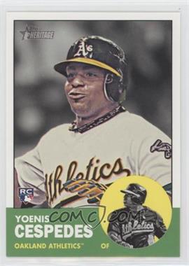 2012 Topps Heritage High Numbers - [Base] #H652 - Yoenis Cespedes