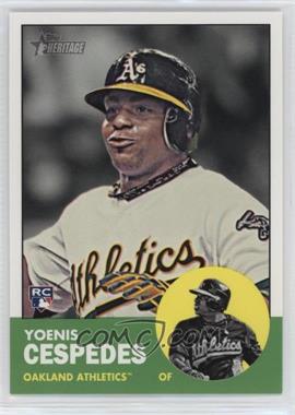2012 Topps Heritage High Numbers - [Base] #H652 - Yoenis Cespedes