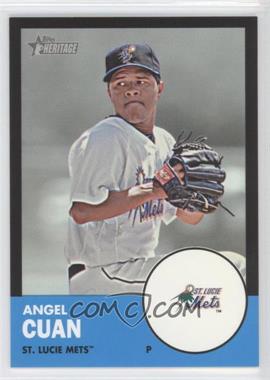 2012 Topps Heritage Minor League Edition - [Base] - Black Border #125 - Angel Cuan /96