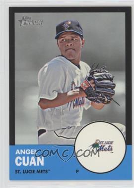 2012 Topps Heritage Minor League Edition - [Base] - Black Border #125 - Angel Cuan /96