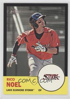 2012 Topps Heritage Minor League Edition - [Base] - Black Border #83 - Rico Noel /96