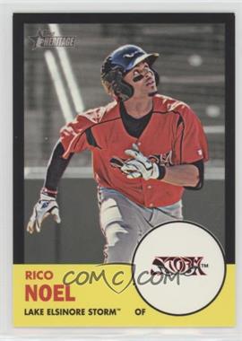 2012 Topps Heritage Minor League Edition - [Base] - Black Border #83 - Rico Noel /96