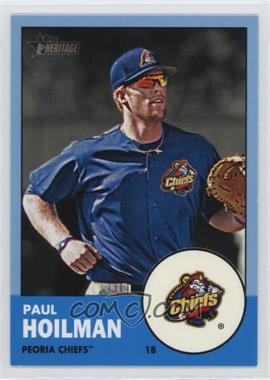 2012 Topps Heritage Minor League Edition - [Base] - Blue #185 - Paul Hoilman /1