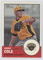 Gerrit Cole (Red Background; Marauders Logo in Inset)