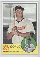 Mike Olt (Yellow Background; Player Photo in Inset)