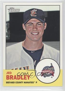 2012 Topps Heritage Minor League Edition - [Base] #130 - Jed Bradley