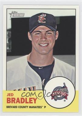 2012 Topps Heritage Minor League Edition - [Base] #130 - Jed Bradley