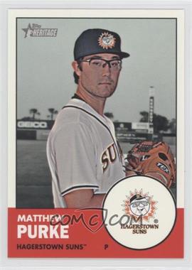 2012 Topps Heritage Minor League Edition - [Base] #155 - Matt Purke