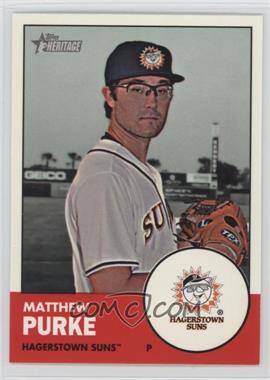 2012 Topps Heritage Minor League Edition - [Base] #155 - Matt Purke