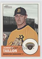 Jameson Taillon (Brown Background; Marauders Logo in Inset)