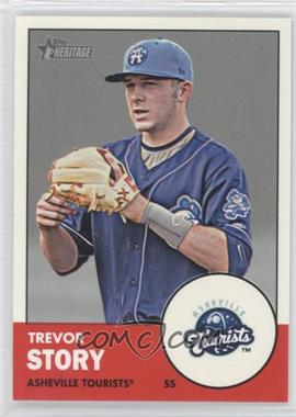 2012 Topps Heritage Minor League Edition - [Base] #46 - Trevor Story