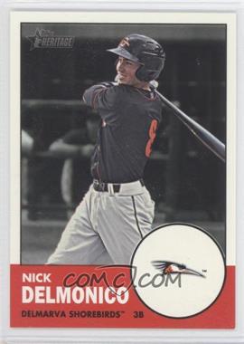 2012 Topps Heritage Minor League Edition - [Base] #55 - Nick Delmonico