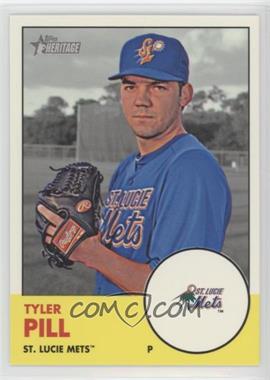 2012 Topps Heritage Minor League Edition - [Base] #62 - Tyler Pill