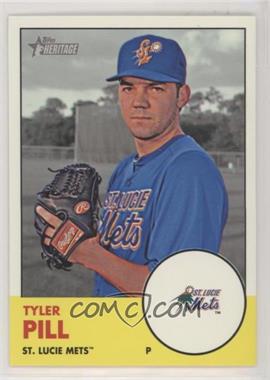 2012 Topps Heritage Minor League Edition - [Base] #62 - Tyler Pill