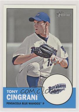 2012 Topps Heritage Minor League Edition - [Base] #68 - Tony Cingrani