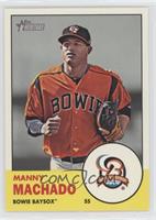 Manny Machado (Baysox Logo in Inset)