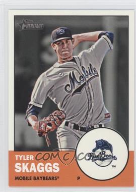 2012 Topps Heritage Minor League Edition - [Base] #8 - Tyler Skaggs