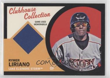 2012 Topps Heritage Minor League Edition - Clubhouse Collection Relics - Black Border #CCR-RL - Rymer Liriano /50