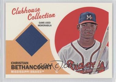 2012 Topps Heritage Minor League Edition - Clubhouse Collection Relics #CCR-CB - Christian Bethancourt