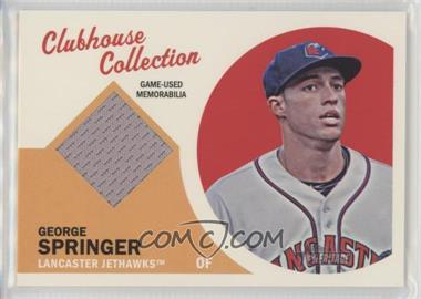 2012 Topps Heritage Minor League Edition - Clubhouse Collection Relics #CCR-GS - George Springer