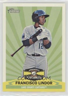 2012 Topps Heritage Minor League Edition - Prospect Performers #PPFL - Francisco Lindor