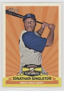 2012 Topps Heritage Minor League Edition - Prospect Performers #PPJS - Jon Singleton