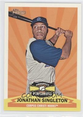 2012 Topps Heritage Minor League Edition - Prospect Performers #PPJS - Jon Singleton