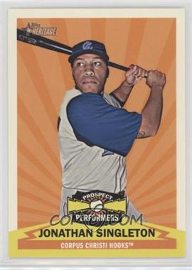 2012 Topps Heritage Minor League Edition - Prospect Performers #PPJS - Jon Singleton