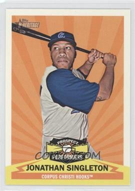 2012 Topps Heritage Minor League Edition - Prospect Performers #PPJS - Jon Singleton