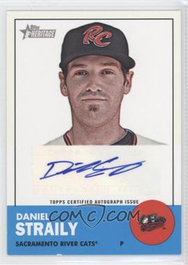 2012 Topps Heritage Minor League Edition - Real One Autographs #ROA-DS - Daniel Straily