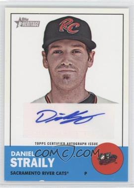 2012 Topps Heritage Minor League Edition - Real One Autographs #ROA-DS - Daniel Straily