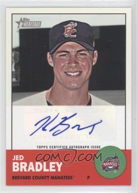 2012 Topps Heritage Minor League Edition - Real One Autographs #ROA-JB - Jed Bradley