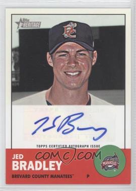 2012 Topps Heritage Minor League Edition - Real One Autographs #ROA-JB - Jed Bradley