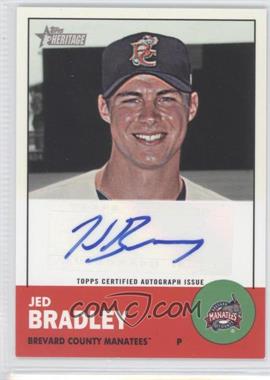 2012 Topps Heritage Minor League Edition - Real One Autographs #ROA-JB - Jed Bradley