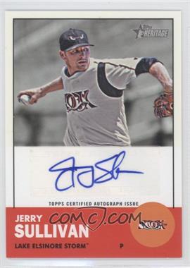 2012 Topps Heritage Minor League Edition - Real One Autographs #ROA-JS - Jerry Sullivan