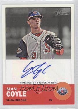 2012 Topps Heritage Minor League Edition - Real One Autographs #ROA-SC - Sean Coyle