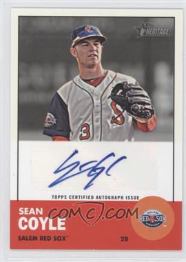 2012 Topps Heritage Minor League Edition - Real One Autographs #ROA-SC - Sean Coyle