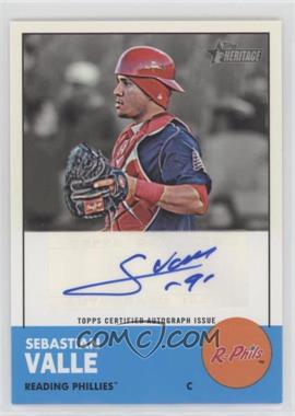 2012 Topps Heritage Minor League Edition - Real One Autographs #ROA-SV - Sebastian Valle