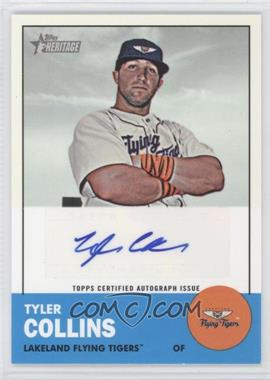 2012 Topps Heritage Minor League Edition - Real One Autographs #ROA-TC - Tyler Collins