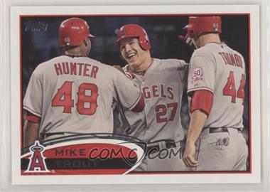 2012 Topps Los Angeles Angels - [Base] #ANG7 - Mike Trout