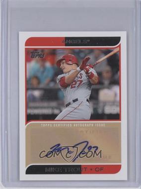 2012 Topps Mini - Autographs #MA-11 - Mike Trout