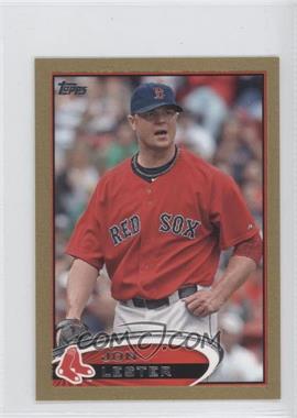 2012 Topps Mini - [Base] - Gold #10 - Jon Lester /61