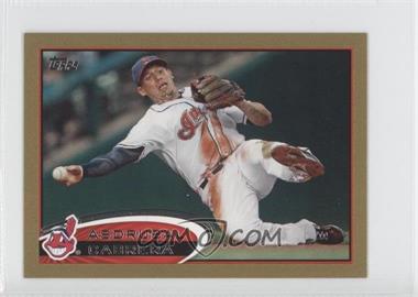 2012 Topps Mini - [Base] - Gold #130 - Asdrubal Cabrera /61