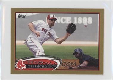 2012 Topps Mini - [Base] - Gold #160 - Kevin Youkilis /61