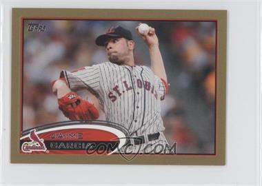 2012 Topps Mini - [Base] - Gold #3 - Jaime Garcia /61