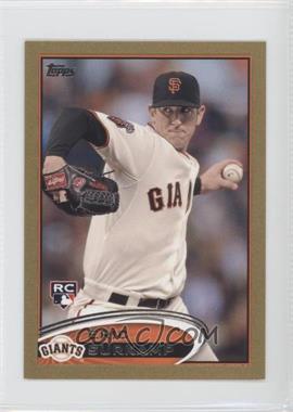 2012 Topps Mini - [Base] - Gold #459 - Eric Surkamp /61