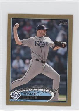 2012 Topps Mini - [Base] - Gold #48 - Wade Davis /61