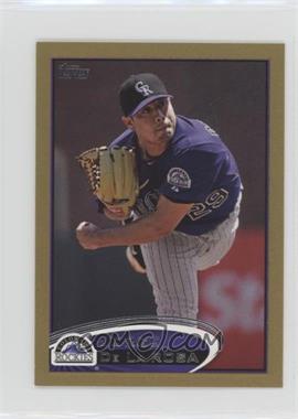 2012 Topps Mini - [Base] - Gold #496 - Jorge de la Rosa /61